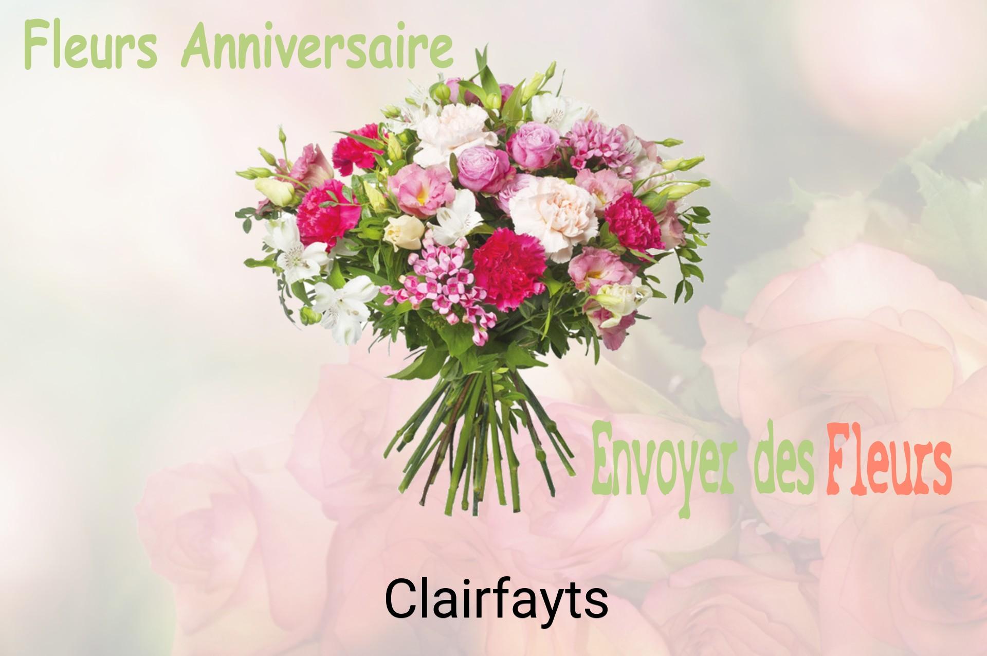 Bouquet de fleurs d’anniversaire livré à Clairfayts